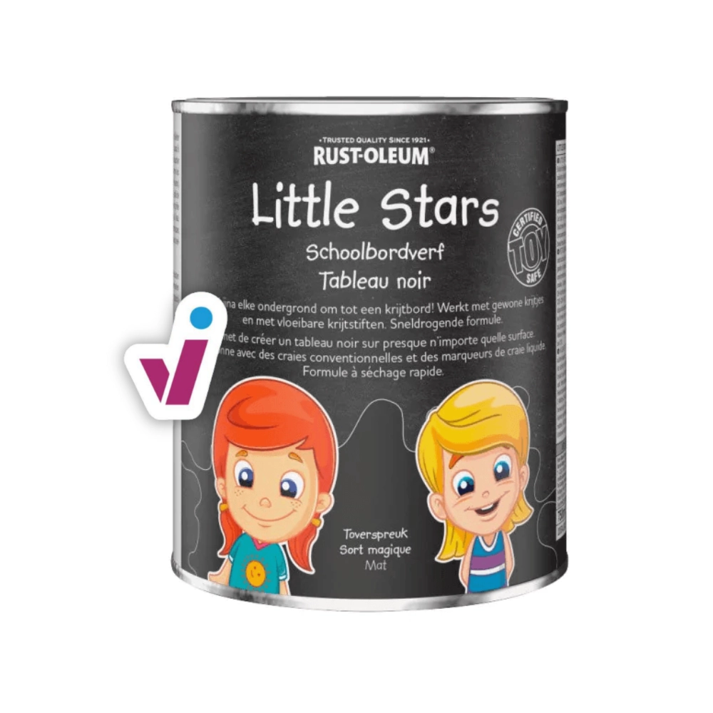 Little Stars Peinture tableau noir