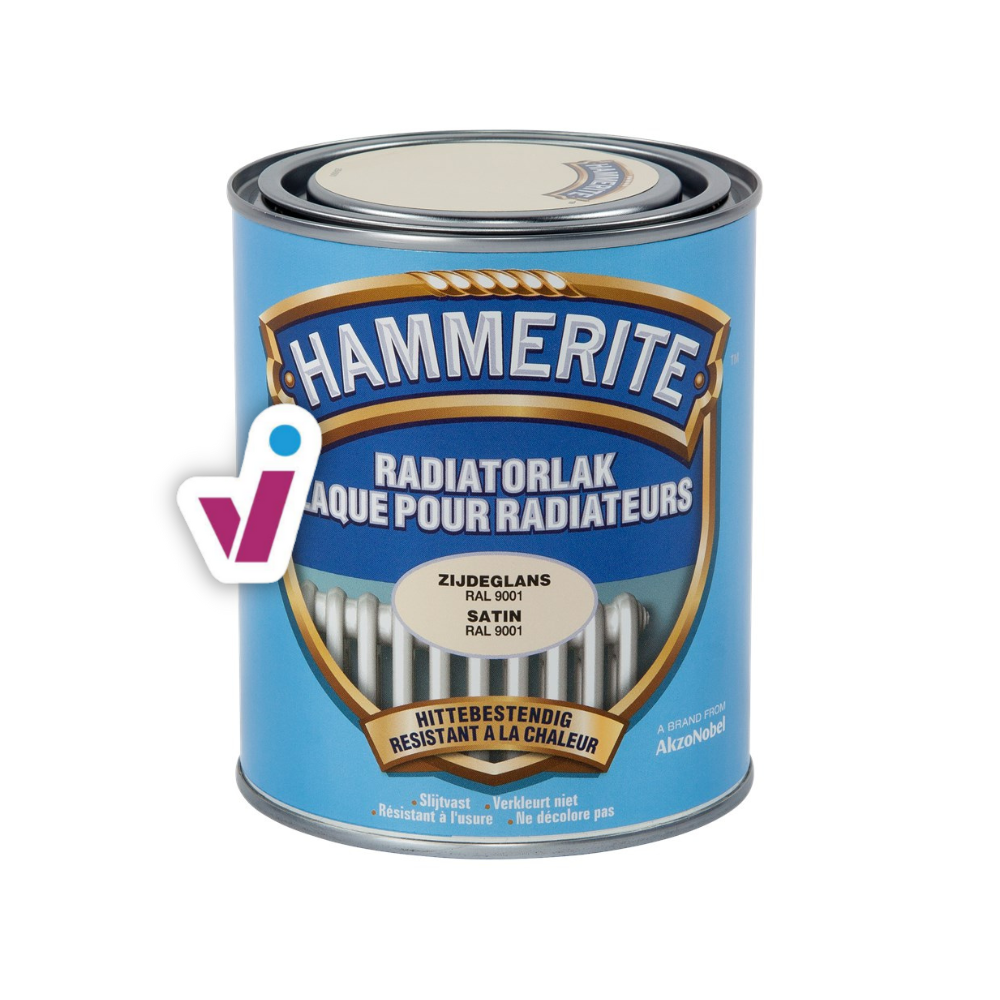 Hammerite Radiatorlak - RAL 9001
