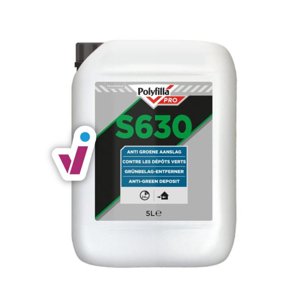 Polyfilla Pro S630 Anti Groene Aanslag
