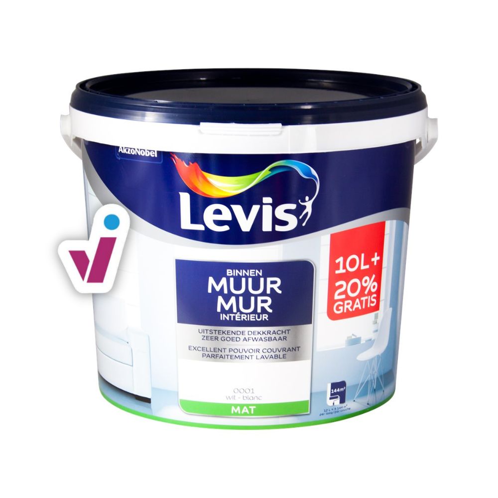 Levis Muur Binnen Mat