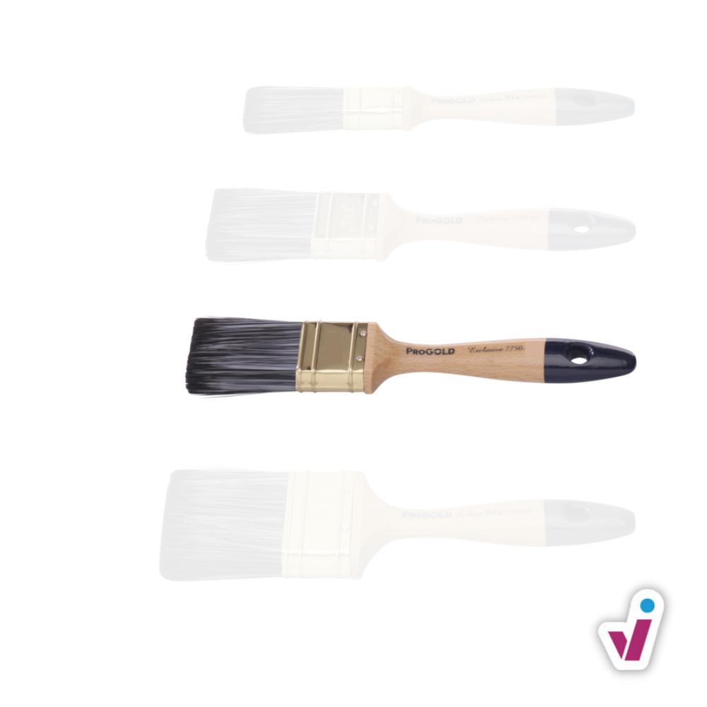 ProGold Flat Brush 7750 Exclusive White