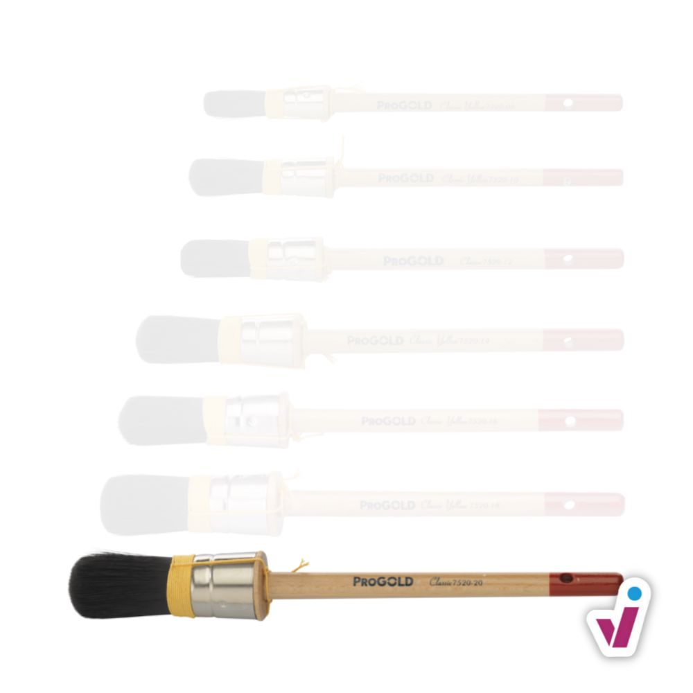 ProGold Paintbrush Round Classic 7520