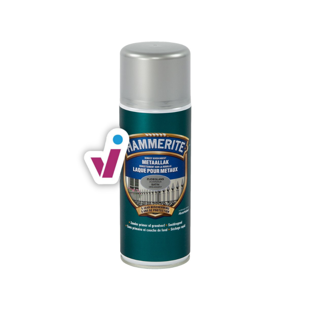 Hammerite Laque pour Métaux Satinée Aérosol