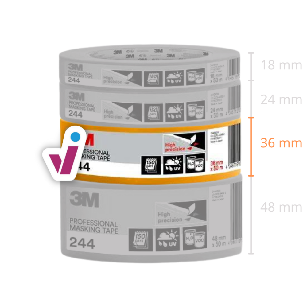 3M Gouden Masking Tape 244