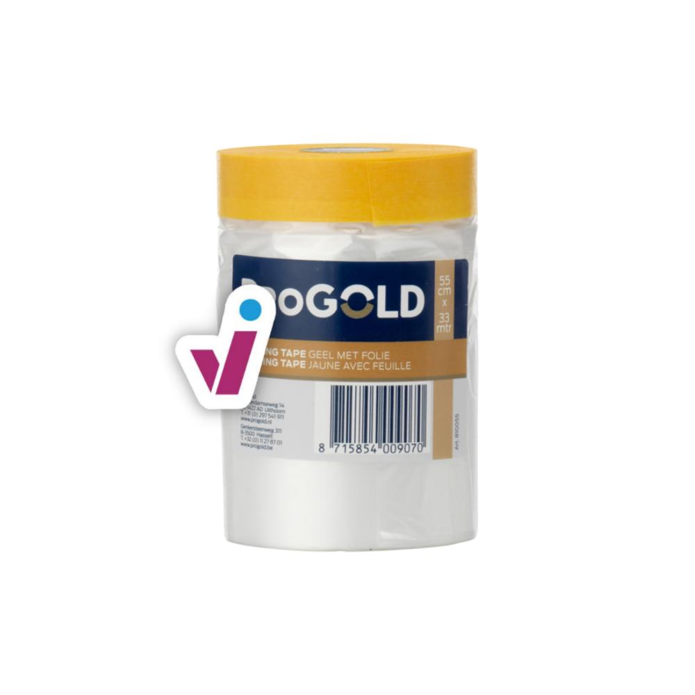 ProGold Gele Masking Tape met Folie