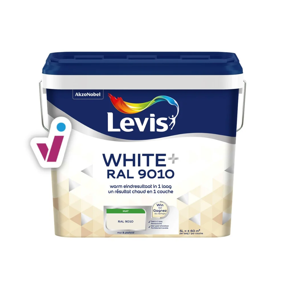 Levis White+ RAL 9010