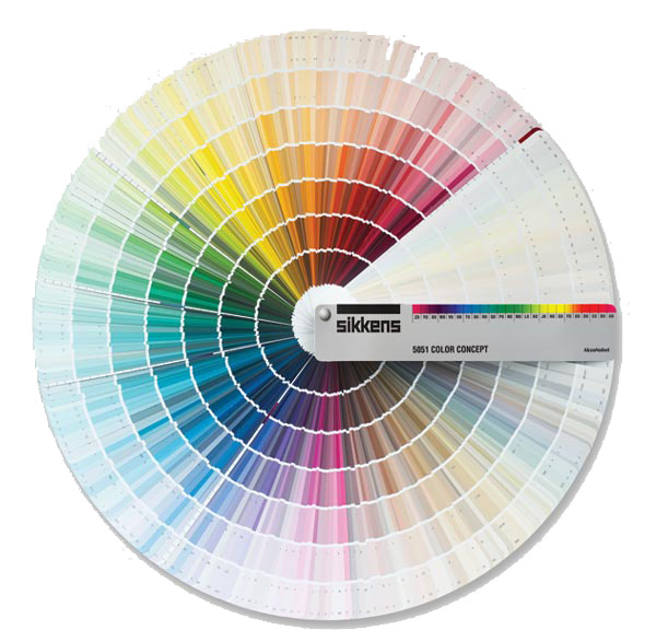 Sikkens 5051 Color Concept Color Chart