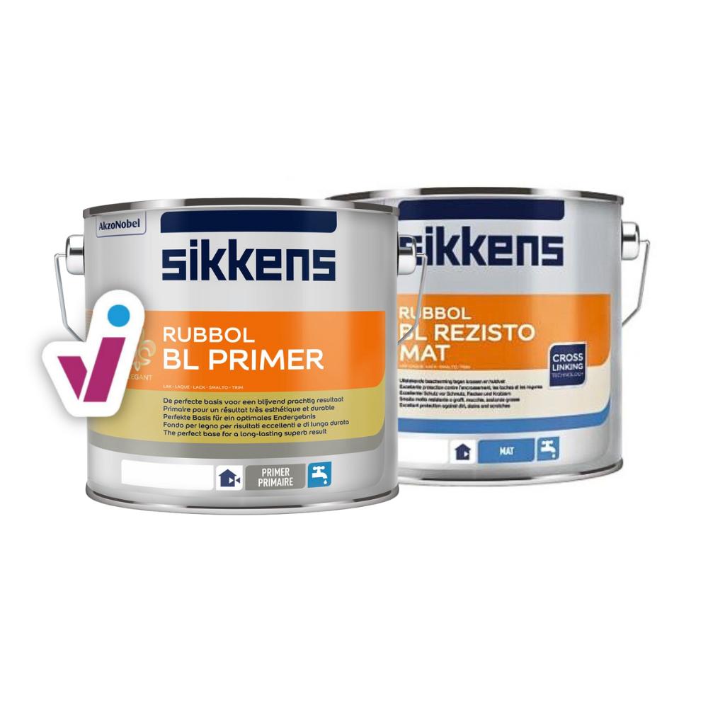 BUNDLE: Sikkens Rubbol BL Primer + Rubbol BL Rezisto Mat