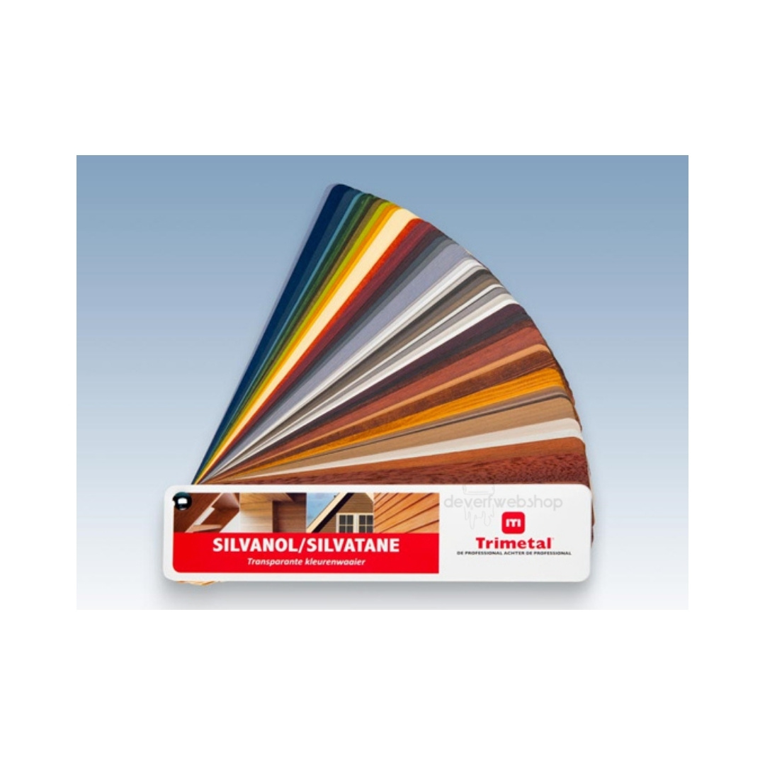 Trimetal Silva Colour Fan Transparent Wood Colors